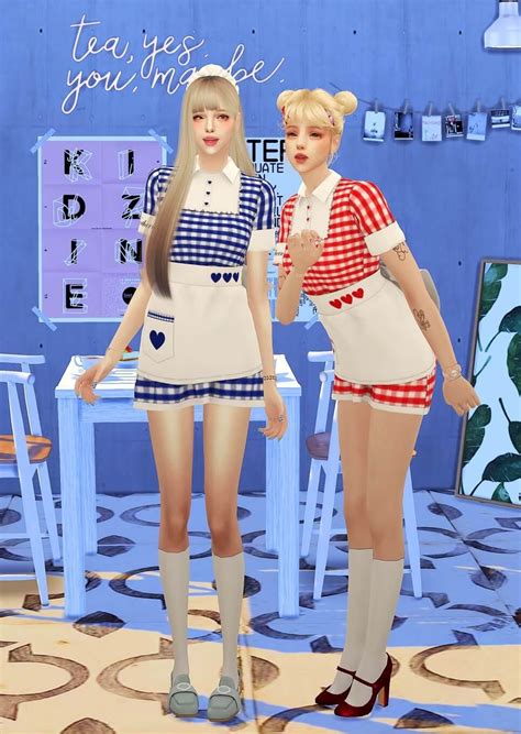 Sims 4 Cake Shop Uniform The Sims Book