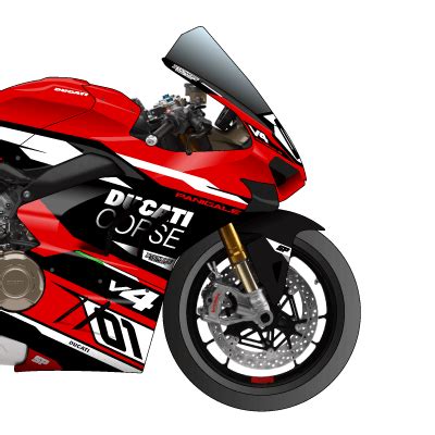 Ducati Graphics Kits Stickers Project