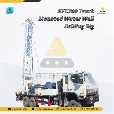 Distributor Hanfa Hfc Truck Mounted Water Well Drilling Rig