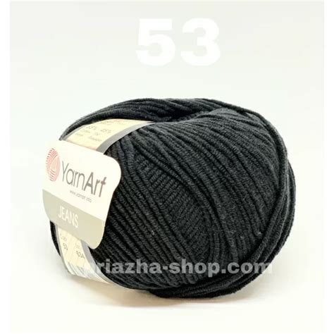 Пряжа YarnArt Jeans 53 ( ЯрнАрт Джинс ) для в'язання одягу дорослим та ...