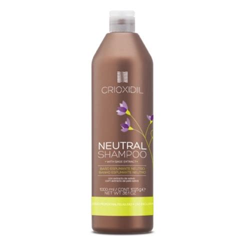 Crioxidil neutral shampoo pH 5.5, 1000 ml.