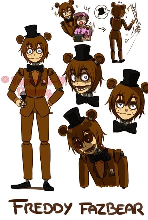 Fnaf Human Version Freddy Fazbear By Yumechii Ni On Deviantart Fnaf