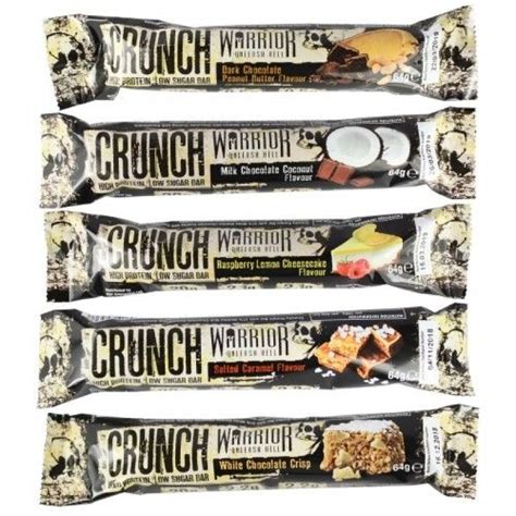 Warrior Crunch Bar 64 G White Chocolate Crisp Skonis Ambiactive