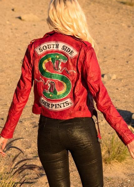 Buy Womens Cheryl Blossom Riverdale Southside Serpents Jacket Red