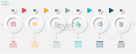 Timeline chart business infographic. illustration image_picture free ...