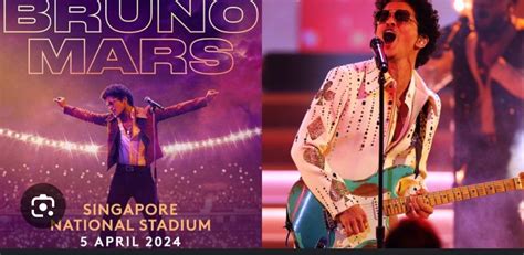 Bruno Mars X Cat Ticket April Tickets Vouchers Event