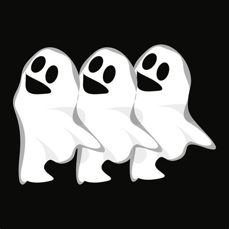 Ghost Logo Design, Halloween Icon, Halloween Costume Illustration, Celebration Banner Template ...