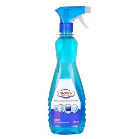 Crown Trigger Spray 500ml Glass Cleaner Packaging Type Bottle At Rs 65bottle In Sancoale