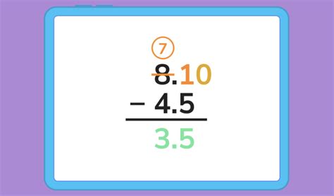 Subtracting Decimals Definition Examples And Formulas Doodlelearning