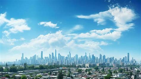 Blue Sky City Stock Photos, Images and Backgrounds for Free Download