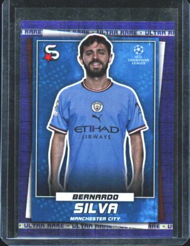 2023 24 Topps Topps UEFA Superstars Bernardo Silva 99 Ultra Rare