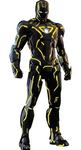 Hot Toys Iron Man Neon Tech 2 0 1 6 Th Scale Meses Sin Intereses
