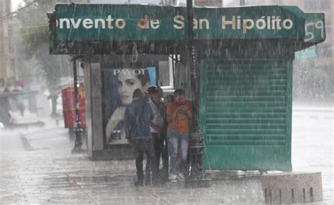 Se Esperan Lluvias Muy Fuertes Y Granizadas En La Cdmx