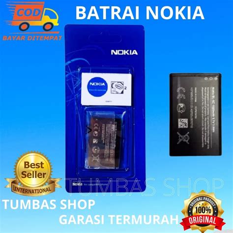 Jual Batera Hp I Nokia Bl C Paking Hitam Batrai Hp Nokia Jadul