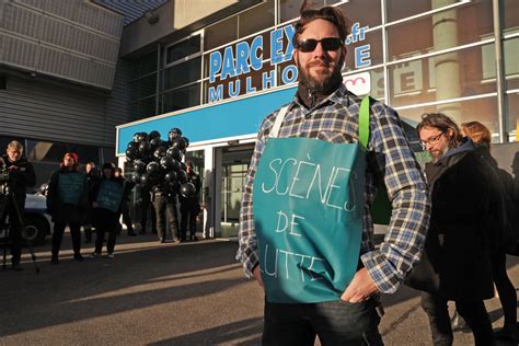 Culture Mulhouse une quarantaine de personnes pour défendre le