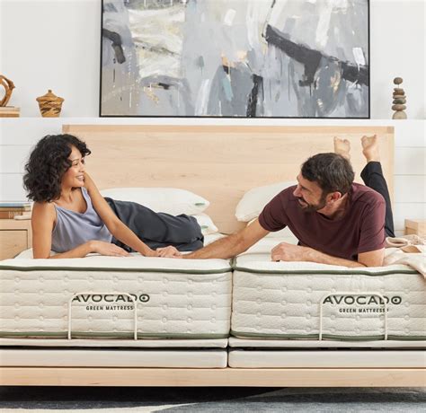 Eco Plus Adjustable Bed Frame Base | Avocado Green Mattress