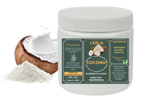 100% Export Quality Coconut Flavor Powder With Naturally Made For Multi ...