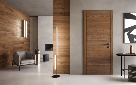 Porte Moderne In Legno Con Incisioni Collezione Patio Garofoli