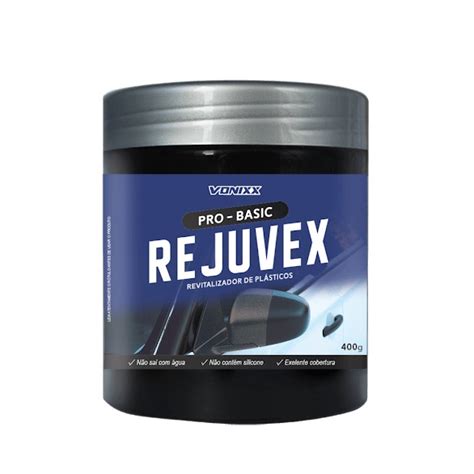 Rejuvex Black Revitalizador De Plasticos Vonixx 400g Shopee Brasil