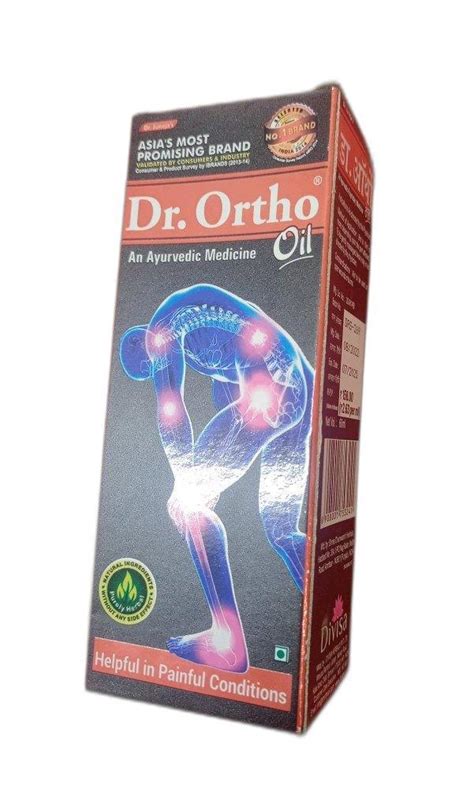 Dr Ortho Joint Pain Relief Oil 100 Ml At Rs 290 Box In Lucknow ID