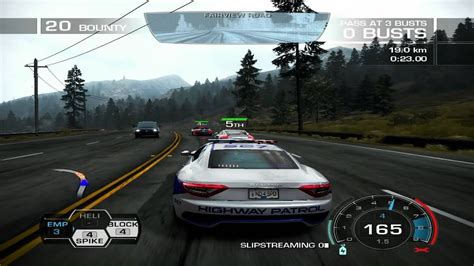 Need For Speed Hot Pursuit Gameplay Maserati GranTurismo S Automatic Police Car PC HD