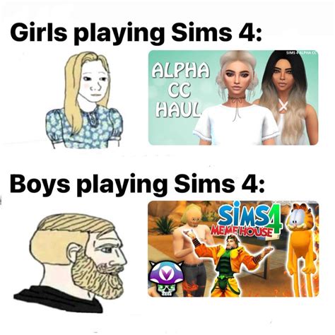 Sims Oc R Vinesauce