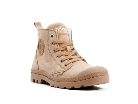 Bottine Aarschot Palladium Pampa Hi Zip WL Nude Brown Boots