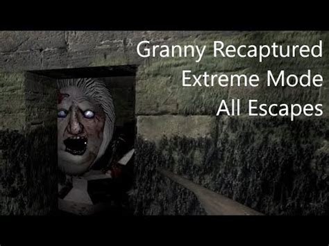 Granny Recaptured Unofficial PC Remake 1 8 Extreme Mode All