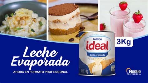 Leche Evaporada NestlÉ® Ideal® 3kg Nestlé Professional