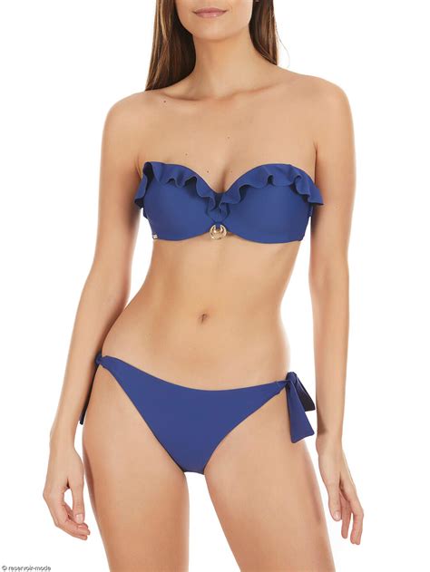 Haut maillot de bain bandeau à volants Basica Réservoir Mode Lingerie Femme et Homme