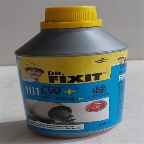 Liquid Dr Fixit 101 LW Plus Waterproofing Expert Chemical Packaging