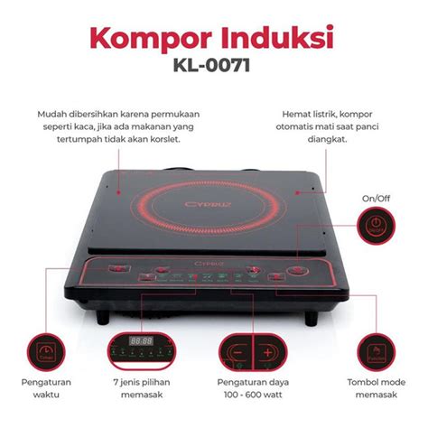 Jual Kompor Listrik Induksi Cyprus Kl Induction Cooker