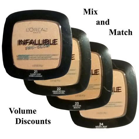 L Oreal Paris Infallible Pro Matte Pro Glow Foundation Pressed Powder