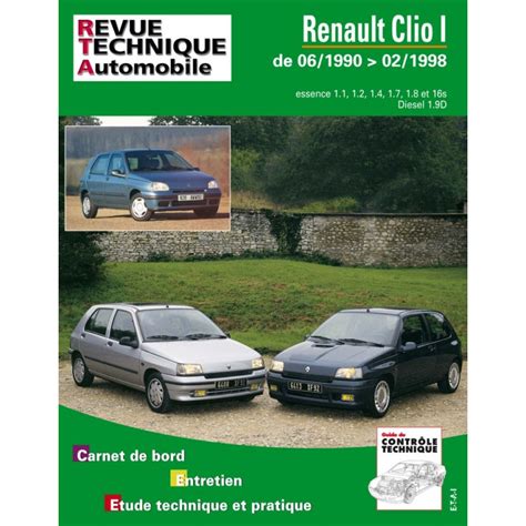 Revue Technique Renault Clio Rta Site Officiel Etai