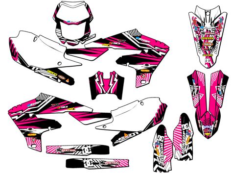 Wr F Mayhem Pink Senge Graphics Kit Compatible With