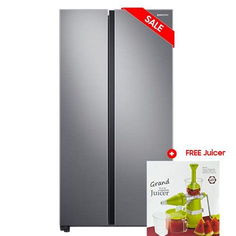 Ltrs Samsung Side By Side Refrigerator Rs R M Samsung Brandshop