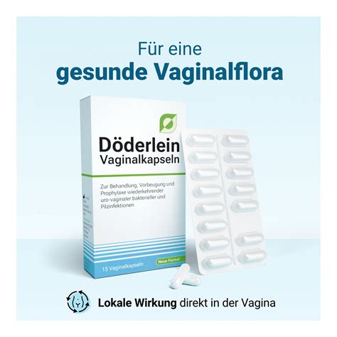 DÖDERLEIN Vaginalkapseln mit Milchsäurebakterien medpex