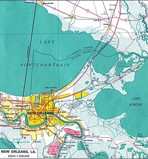 New Orleans City Map - MapSof.net