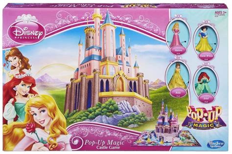 Jogo De Tabuleiro Princesas Disney Pop Up Magic Castelo R Em