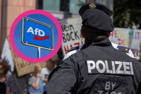 Thüringen Mehrere AfD Mitglieder bei der Polizei was Beamten