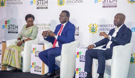 Maiden Edition Of The Stem Promotion Roadshow At Accra Senior High