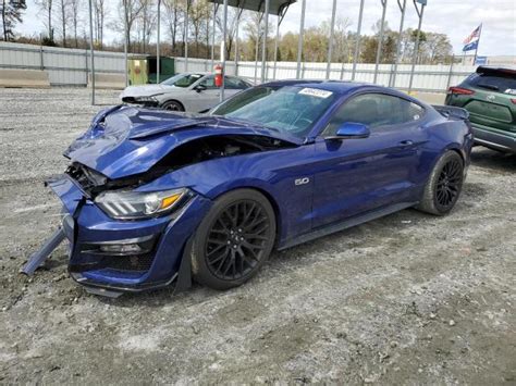 2015 Ford Mustang Gt For Sale Sc Spartanburg Wed May 29 2024 Used And Repairable Salvage