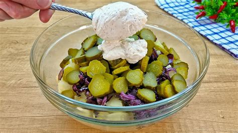 Der leckerste deutsche Salat Ich werde nie müde diesen Salat zu essen