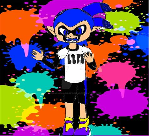 Inkling Boy Splatoon By Juanlmpkajmfaksjdkas On Deviantart