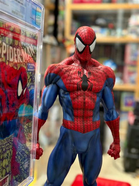 Wolfpax Erick Sosa Mcfarlane Homem Aranha Scale Statue Movie