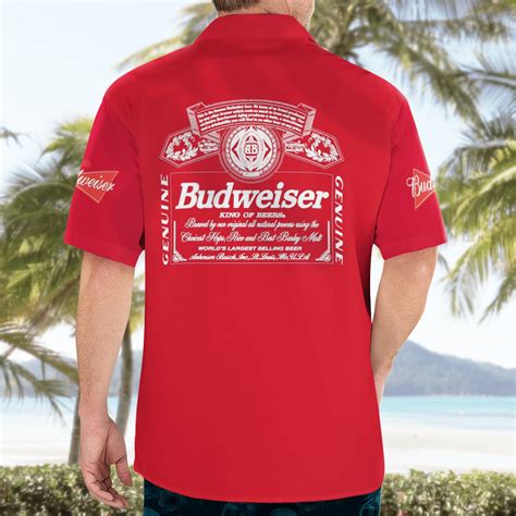 Budweiser Hawaiian Shirt Cmc3017 Meteew