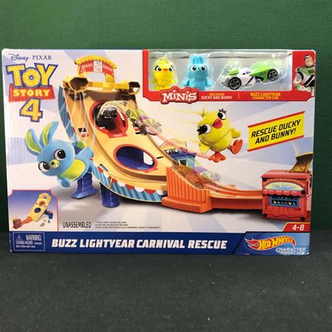 Disney Pixar Hot Wheels Toy Story Buzz Lightyear Carnival Rescue S