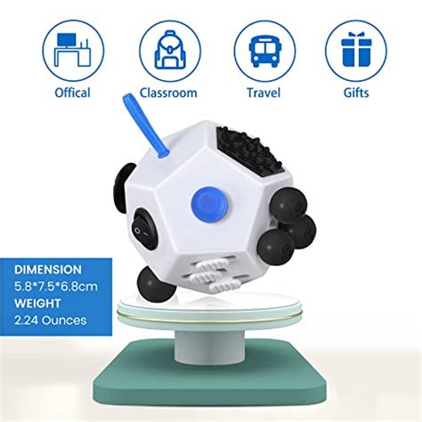 Vcostore Dodecagon Fidget Cube Sided Fidget Cube Toy Depression