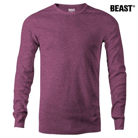 Deep Purple Mens Long Sleeve T Shirt Premium Menswear At Best Value