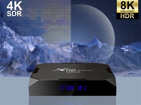 X96 Max Plus Ultra Is A New S905x4 Android 11 Tv Box With Av1 Support